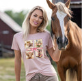 Blush Prairie Patchwork Western Graphic Tee