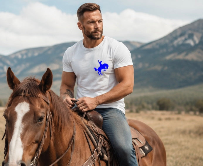 Bucking Bronco Graphic Tee- Multiple Colors Available