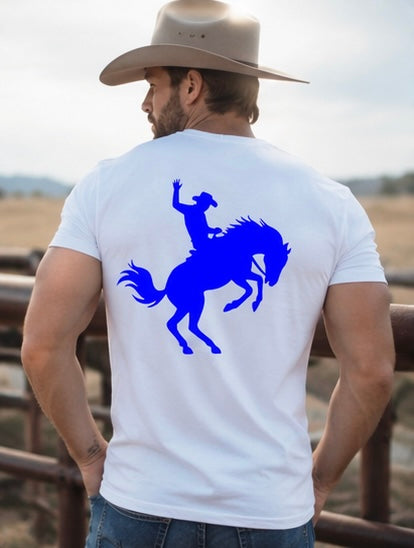Bucking Bronco Graphic Tee- Multiple Colors Available